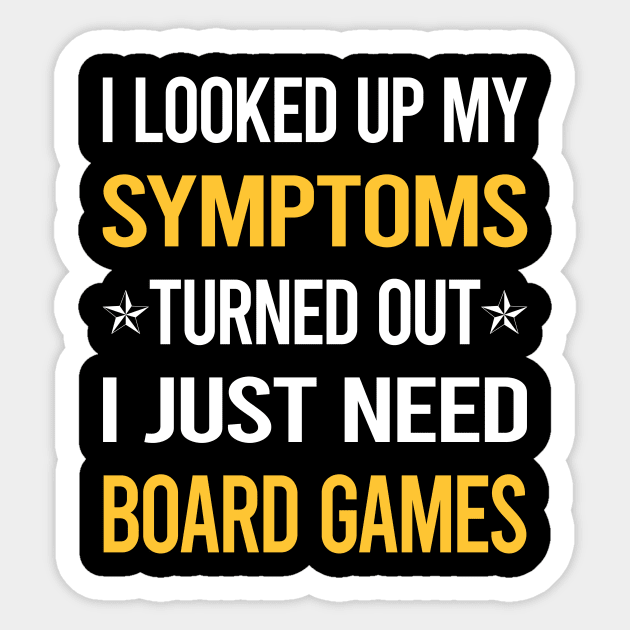 My Symptoms Board Games Sticker by symptomovertake